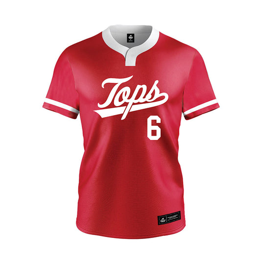 Western Kentucky - NCAA Baseball : Logan Luckett - Red Jersey-0