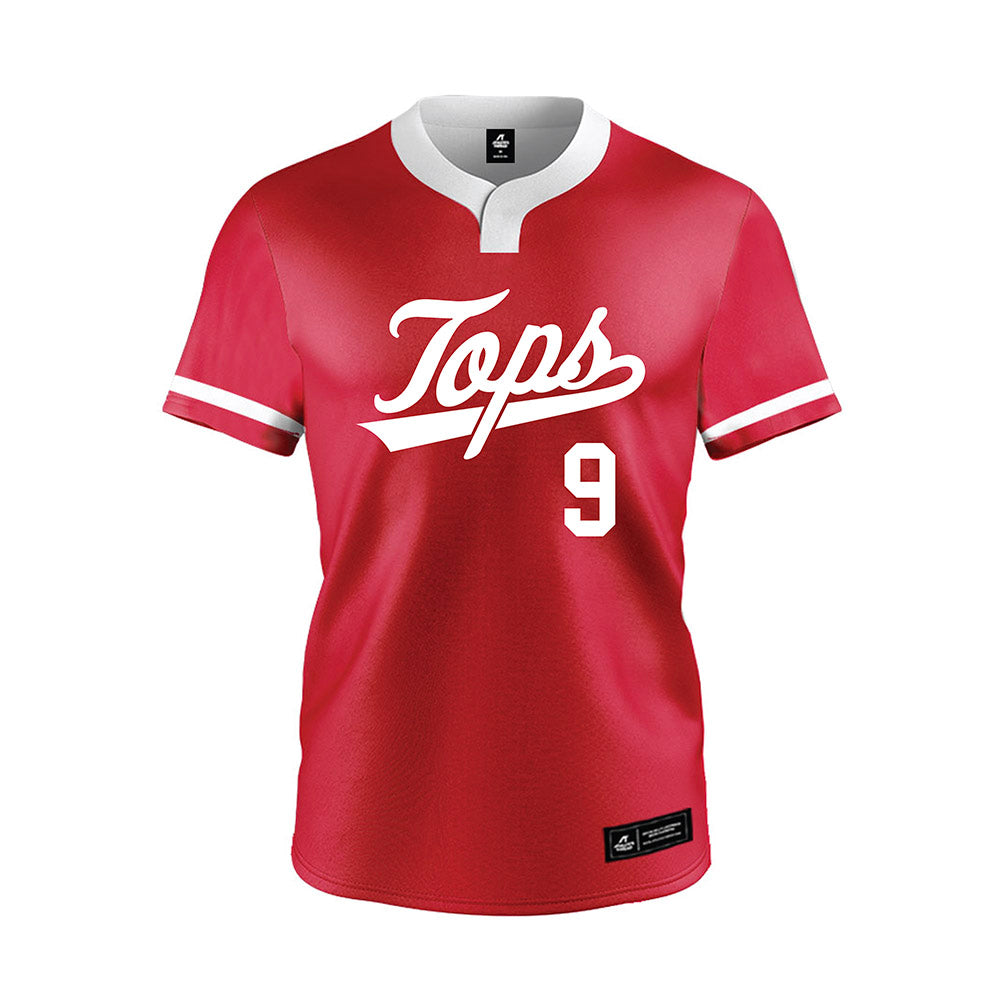 Western Kentucky - NCAA Baseball : Dawson Hall - Red Jersey-0