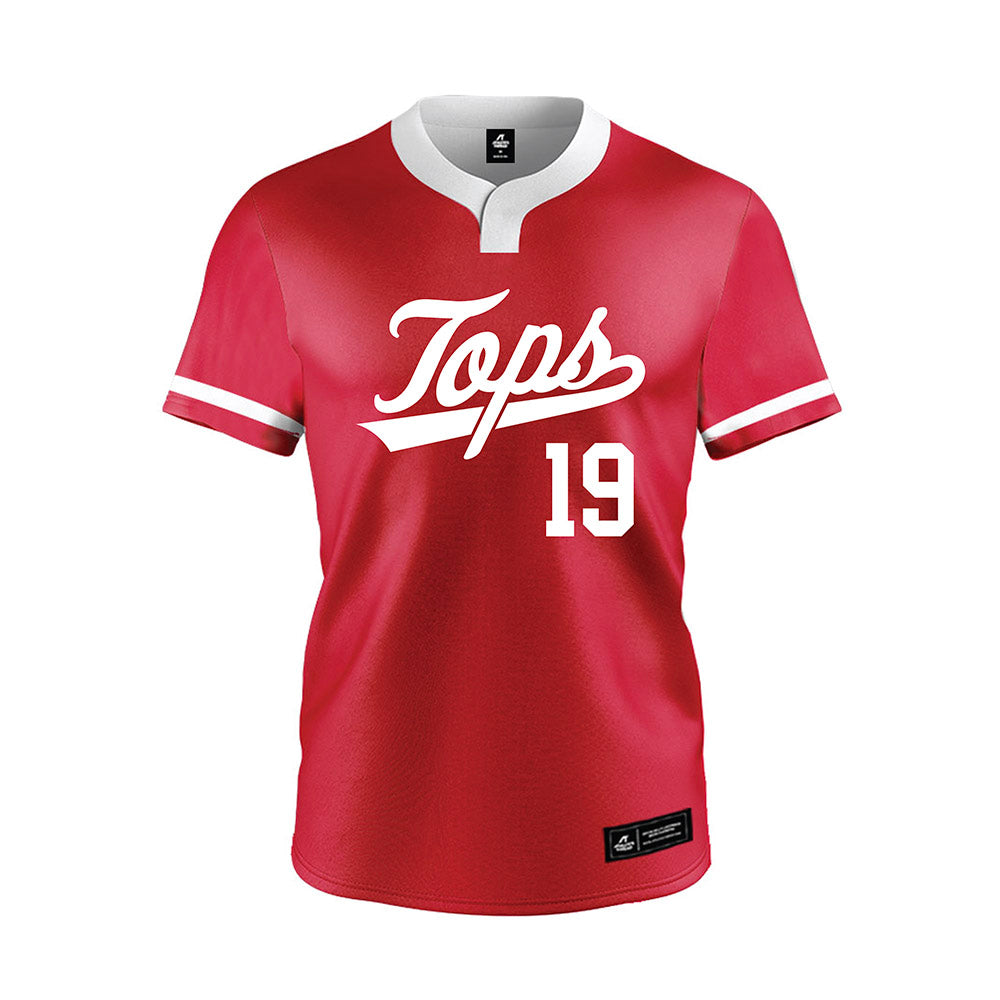 Western Kentucky - NCAA Baseball : Brock Knoerr - Red Jersey-0