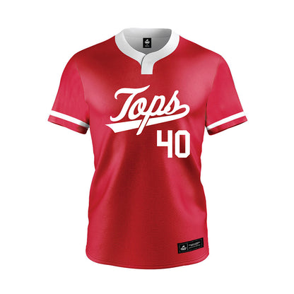 Western Kentucky - NCAA Baseball : Jude Favela - Red Jersey-0