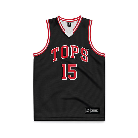 Western Kentucky - NCAA Men's Basketball : Trey Reinburg - Black Basketball Jersey-0