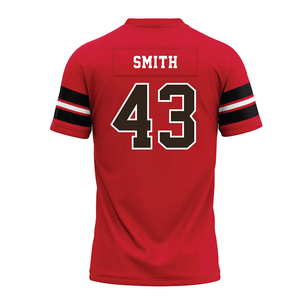 Western Kentucky - NCAA Football : Jackson Smith - Red Premium Football Jersey-1