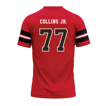Western Kentucky - NCAA Football : Melvin Collins Jr. - Red Premium Football Jersey-1