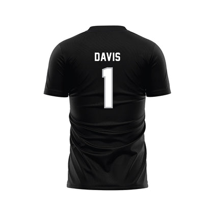 Western Kentucky - NCAA Women's Soccer : Maddie Davis - Black Soccer Jersey-1