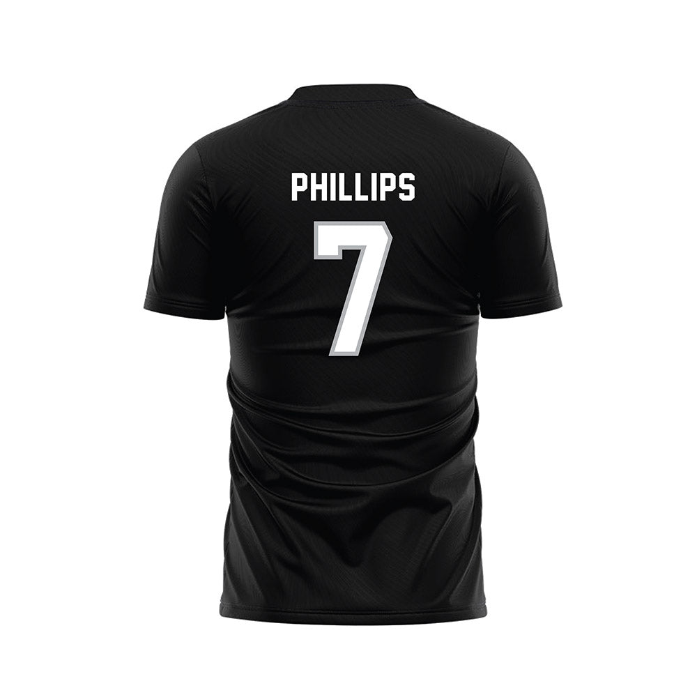 Western Kentucky - NCAA Women's Soccer : Jacey Phillips - Black Soccer Jersey-1