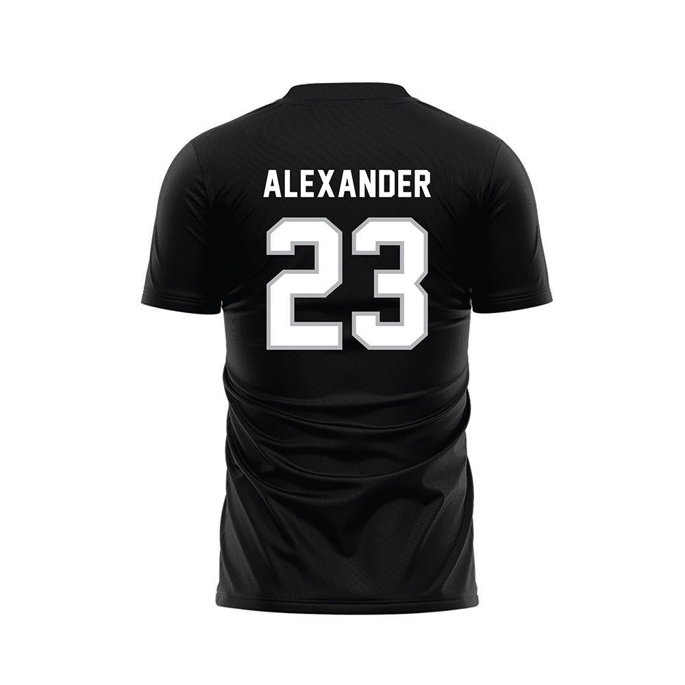 Western Kentucky - NCAA Women's Soccer : Lauren Alexander - Black Soccer Jersey-1