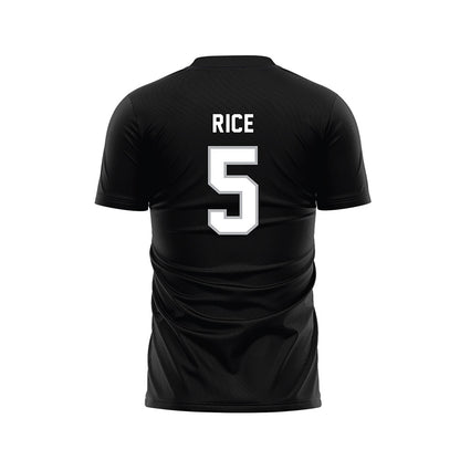 Western Kentucky - NCAA Women's Soccer : Ansley Rice - Black Soccer Jersey-1