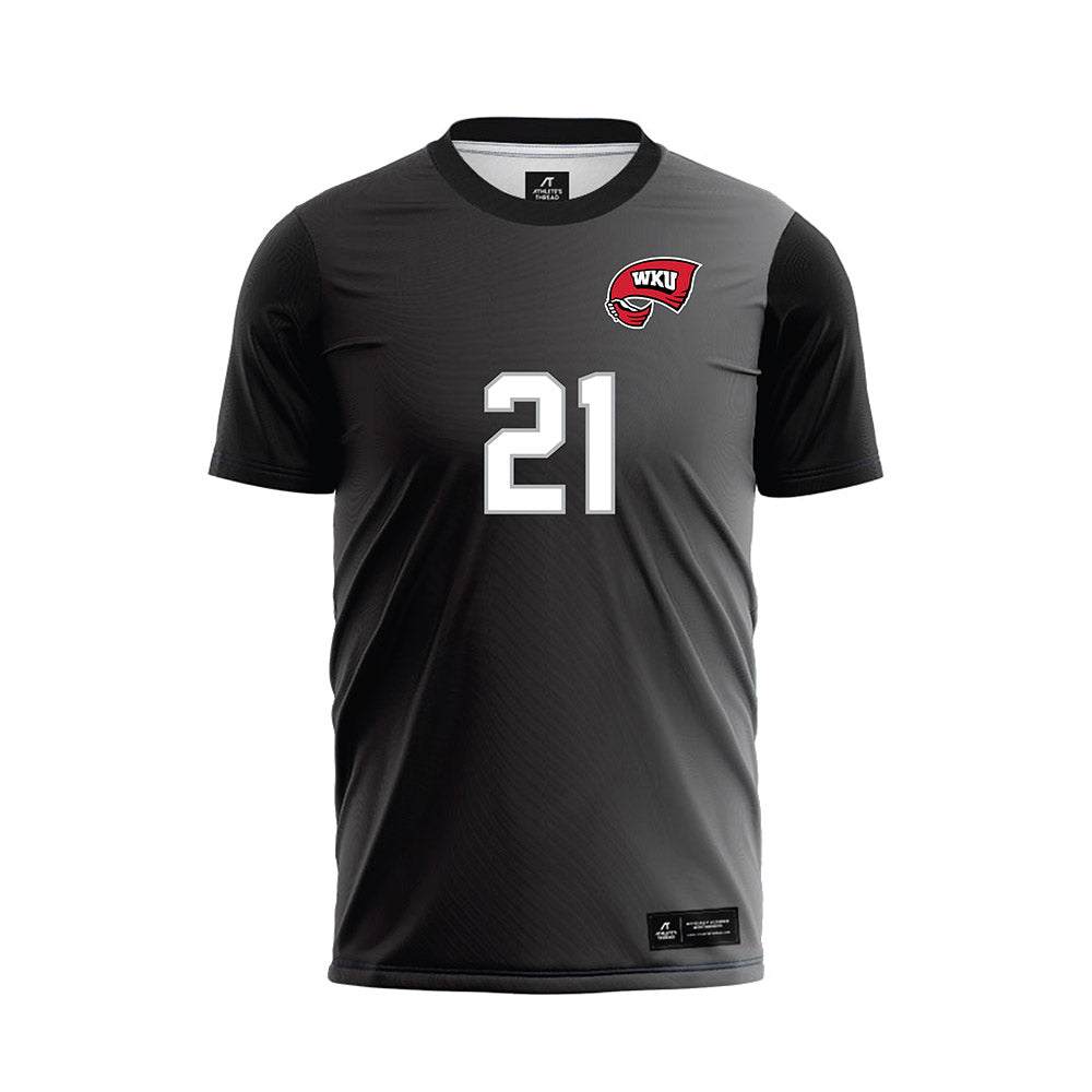 Western Kentucky - NCAA Women's Soccer : Camryn LaGrange - Black Soccer Jersey-0