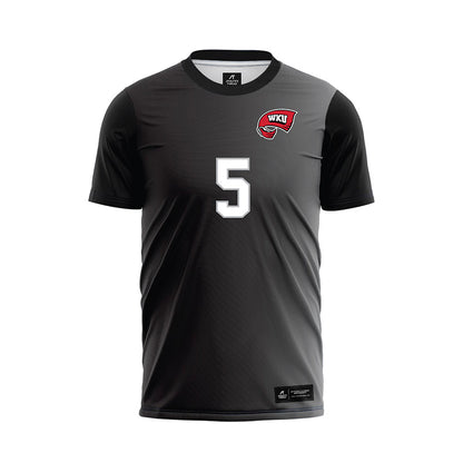 Western Kentucky - NCAA Women's Soccer : Ansley Rice - Black Soccer Jersey-0