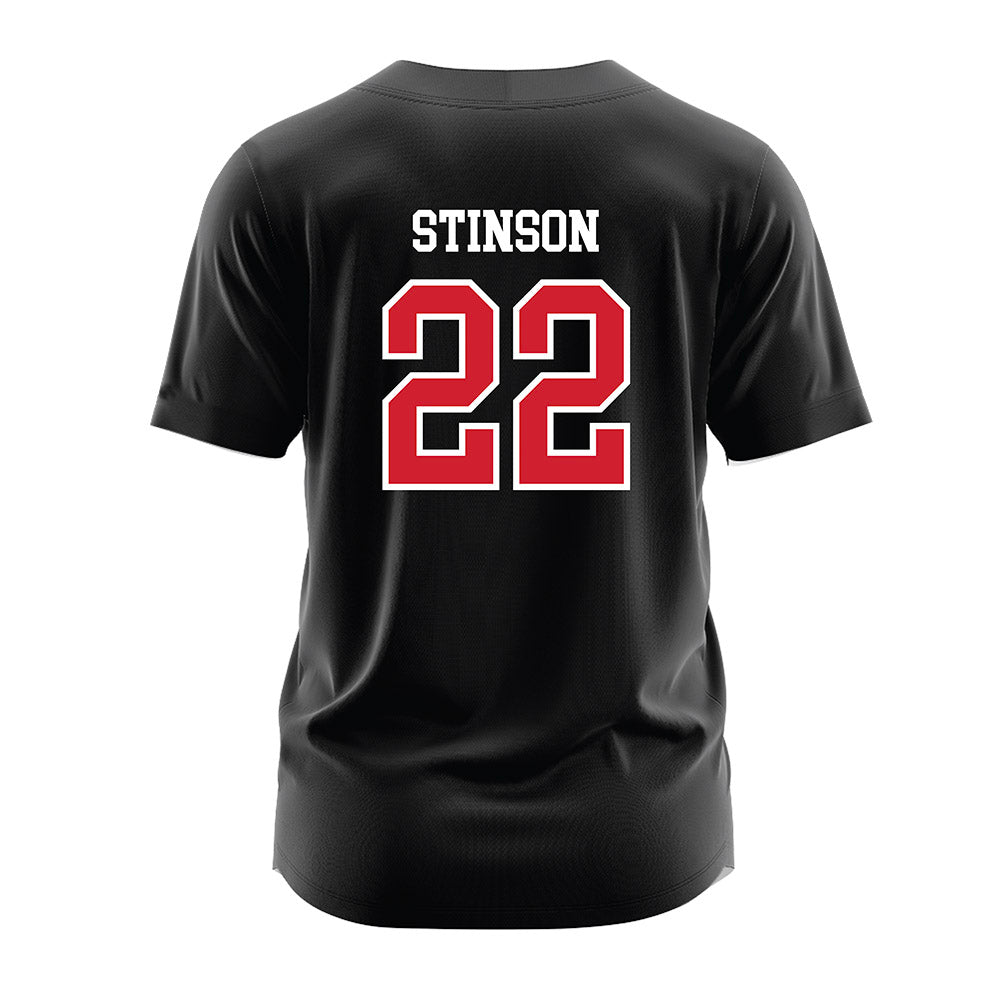 Western Kentucky - NCAA Softball : Kennedy Stinson - Black Jersey-1
