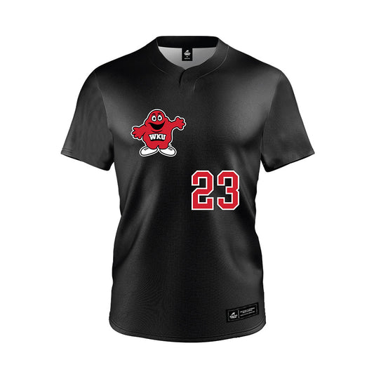 Western Kentucky - NCAA Softball : Anna Mauck - Black Jersey-0