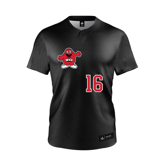Western Kentucky - NCAA Softball : Annie White - Black Jersey-0