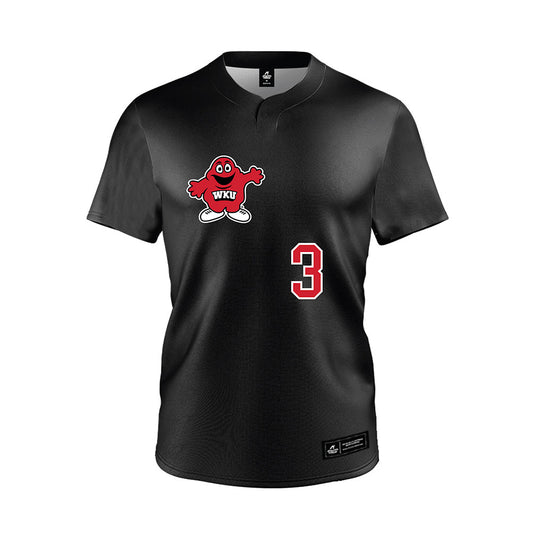 Western Kentucky - NCAA Softball : Katie Murphy - Black Jersey-0