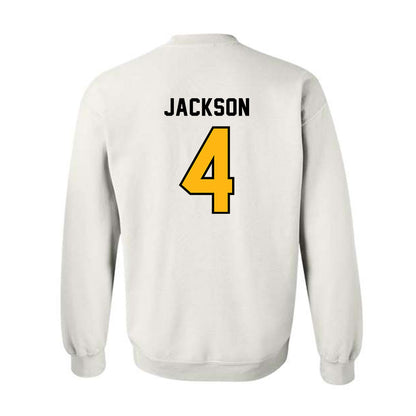Adelphi - NCAA Men's Basketball : Mason Jackson - Classic Shersey Crewneck Sweatshirt-1