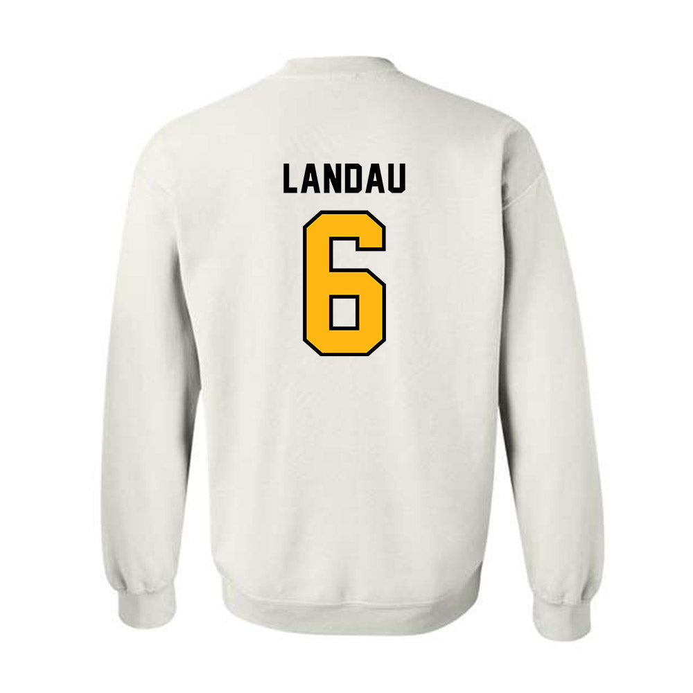 Adelphi - NCAA Men's Soccer : Arik Landau - Classic Shersey Crewneck Sweatshirt-1