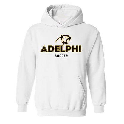 Adelphi - NCAA Men's Soccer : Arik Landau - Classic Shersey Hooded Sweatshirt-0