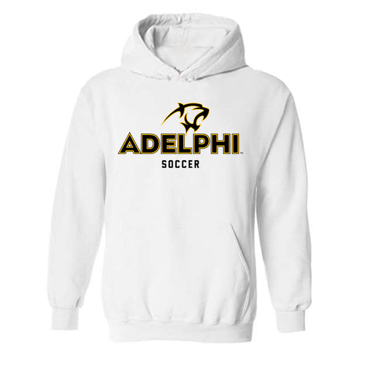 Adelphi - NCAA Men's Soccer : Arik Landau - Classic Shersey Hooded Sweatshirt-0