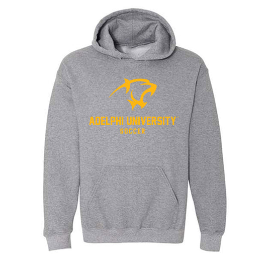 Adelphi - NCAA Men's Soccer : Arik Landau - Classic Shersey Hooded Sweatshirt-0