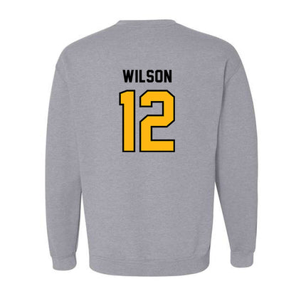 Adelphi - NCAA Men's Basketball : Carter Wilson - Classic Shersey Crewneck Sweatshirt-1