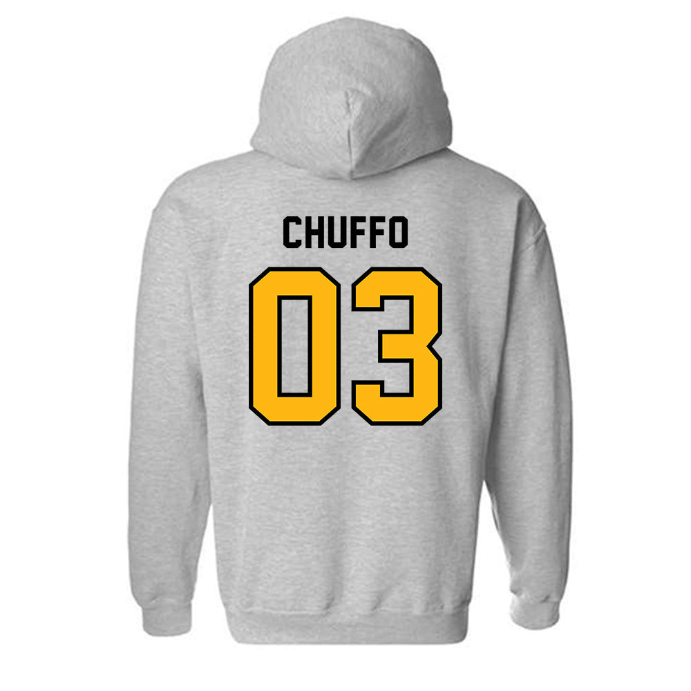 Adelphi - NCAA Women's Basketball : Gianna Chuffo - Classic Shersey Hooded Sweatshirt-1