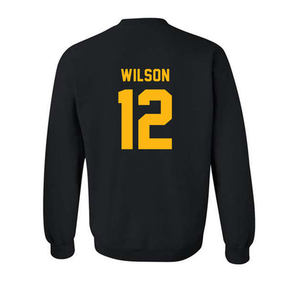 Adelphi - NCAA Men's Basketball : Carter Wilson - Classic Shersey Crewneck Sweatshirt-1