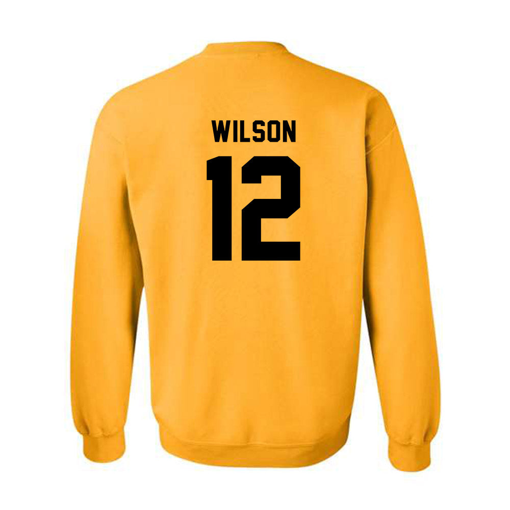 Adelphi - NCAA Men's Basketball : Carter Wilson - Classic Shersey Crewneck Sweatshirt-1