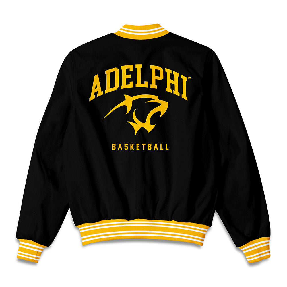 Adelphi - NCAA Men's Basketball : Mason Jackson - Bomber Jacket-1
