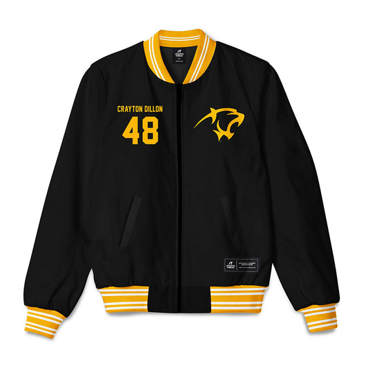 Adelphi - NCAA Men's Lacrosse : Kiernan Crayton Dillon - Bomber Jacket-0