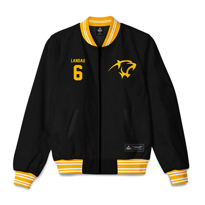 Adelphi - NCAA Men's Soccer : Arik Landau - Bomber Jacket-0