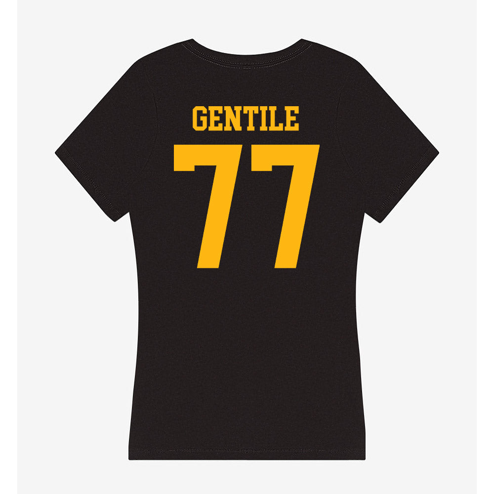 Adelphi - NCAA Men's Lacrosse : Tommy Gentile - Classic Shersey Women's V-Neck T-Shirt-1