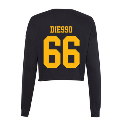 Adelphi - NCAA Men's Lacrosse : Joey Diesso - Classic Shersey Women's Cropped Crew Fleece-1