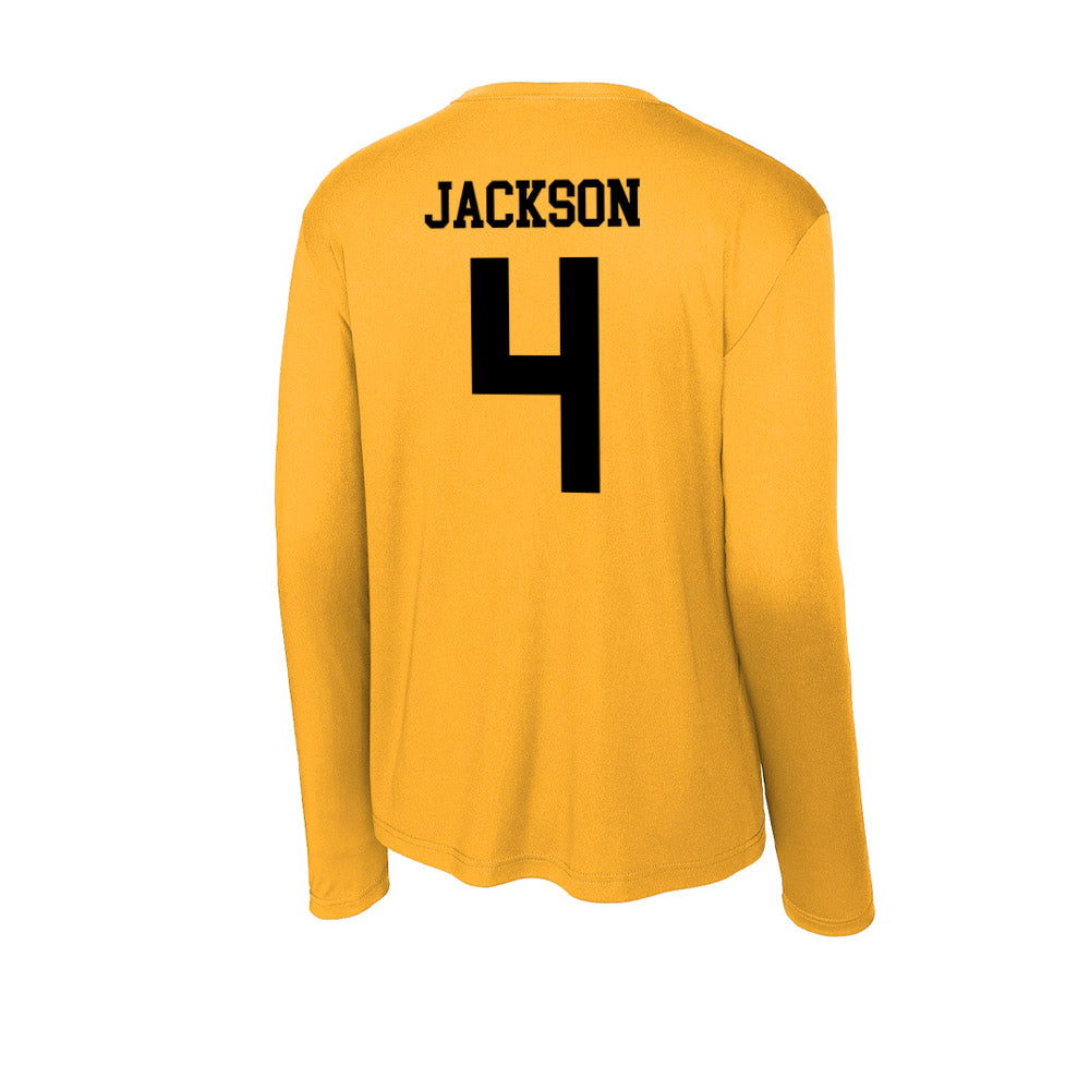 Adelphi - NCAA Men's Basketball : Mason Jackson - Classic Shersey Activewear Long Sleeve T-Shirt-1