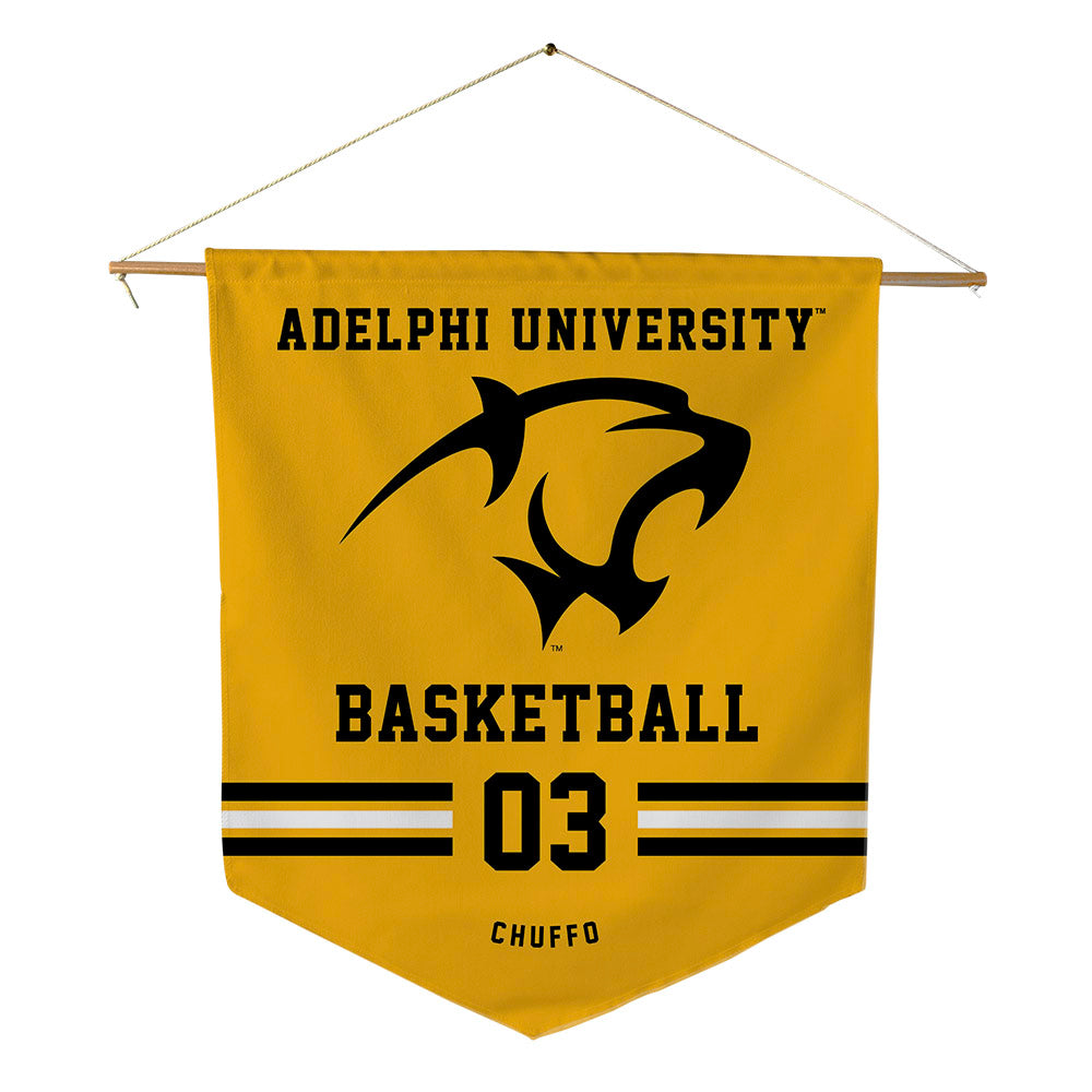 Adelphi - NCAA Women's Basketball : Gianna Chuffo - Pennant - 18" x 21"-0