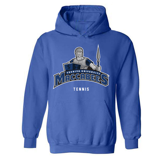 Yeshiva - NCAA Men's Tennis : Jeremiah Schwartz - Classic Shersey Hooded Sweatshirt-0