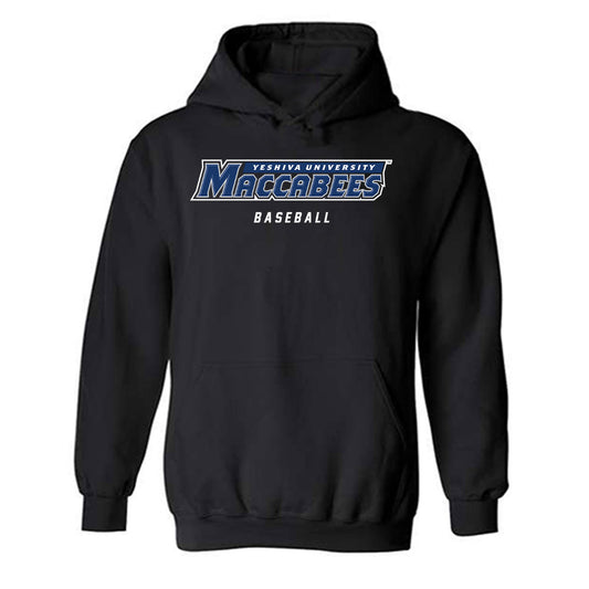 Yeshiva - NCAA Baseball : Aaron Banks - Classic Shersey Hooded Sweatshirt-0