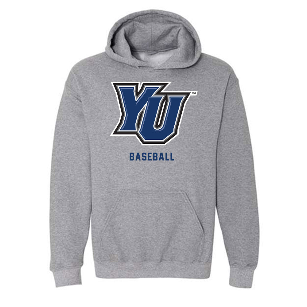Yeshiva - NCAA Baseball : Aharon Weiden - Classic Shersey Hooded Sweatshirt-0