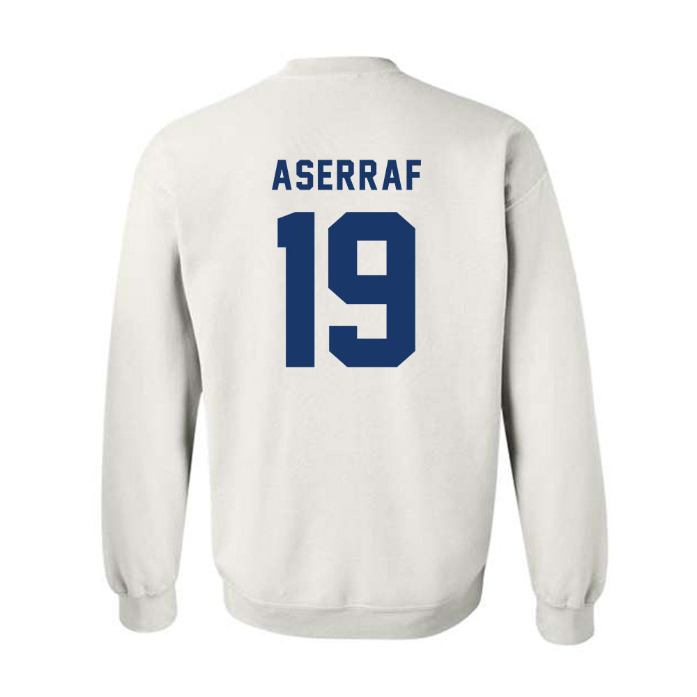 Yeshiva - NCAA Men's Soccer : Joel Aserraf - Classic Shersey Crewneck Sweatshirt-1