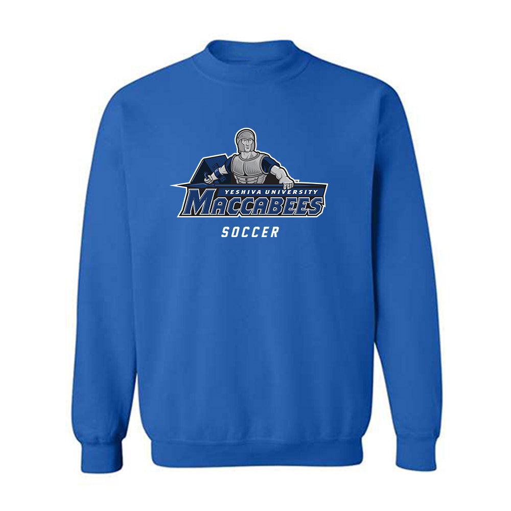 Yeshiva - NCAA Men's Soccer : Abraham Gabay - Classic Shersey Crewneck Sweatshirt-0