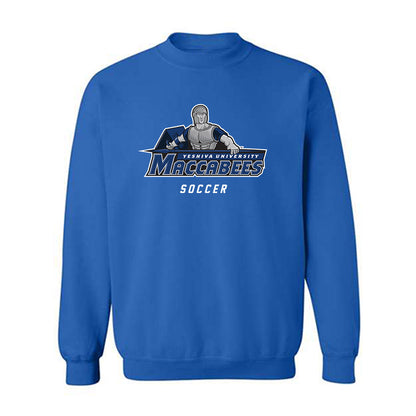 Yeshiva - NCAA Men's Soccer : Abraham Gabay - Classic Shersey Crewneck Sweatshirt-0
