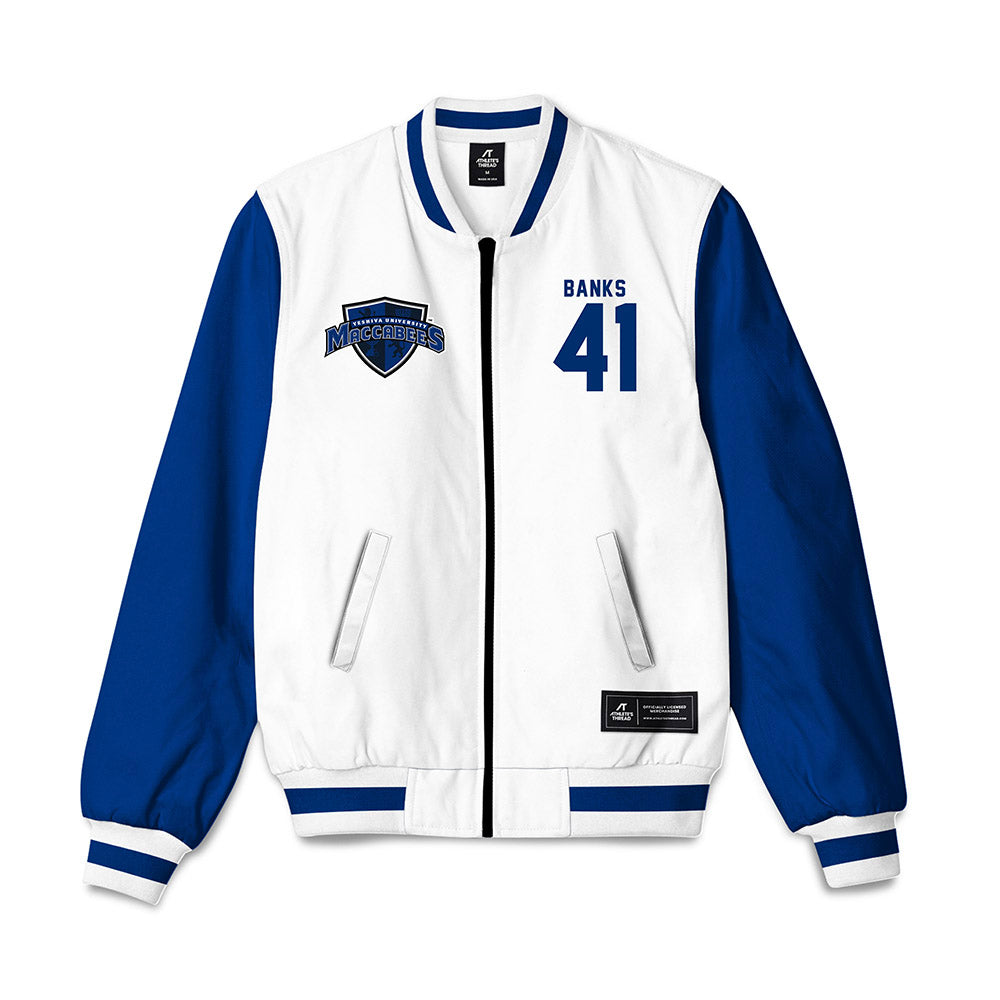 Yeshiva - NCAA Baseball : Aaron Banks - Bomber Jacket-0