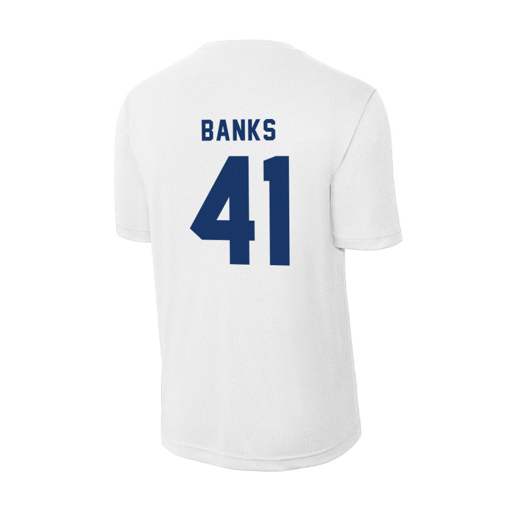 Yeshiva - NCAA Baseball : Aaron Banks - Classic Shersey Activewear T-Shirt-1