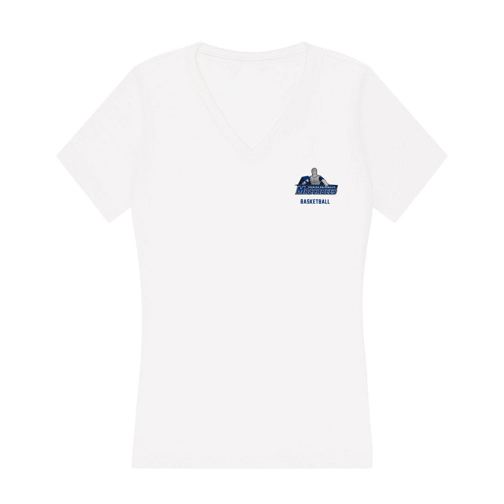 Yeshiva - NCAA Women's Basketball : Jasmin Danker - Classic Shersey Women's V-Neck T-Shirt-0