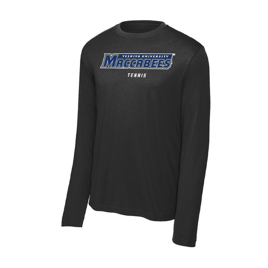 Yeshiva - NCAA Men's Tennis : Jeremiah Schwartz - Classic Shersey Activewear Long Sleeve T-Shirt-0