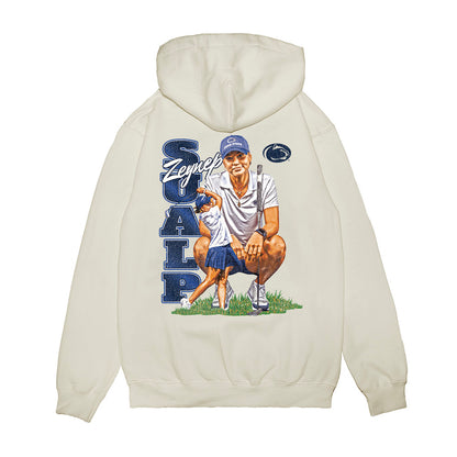 Penn State - NCAA Women's Golf : Zeynep Sualp - Collage Premium Hooded Sweatshirt-1