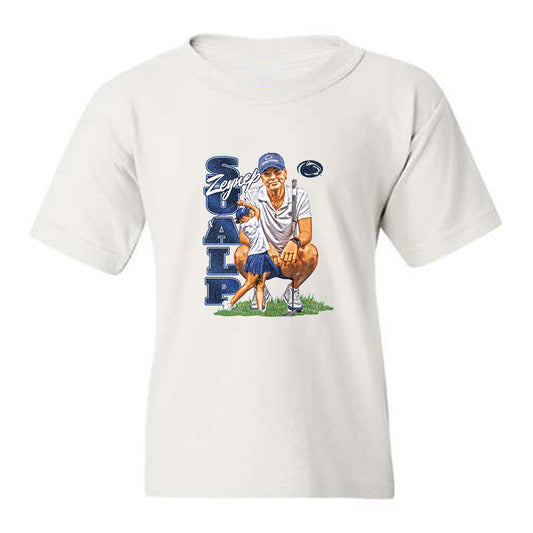 Penn State - NCAA Women's Golf : Zeynep Sualp - Collage Youth T-Shirt-0