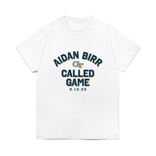 Georgia Tech - NCAA Football : Aidan Birr - CALLED GAME Comfort Colors T-Shirt-0