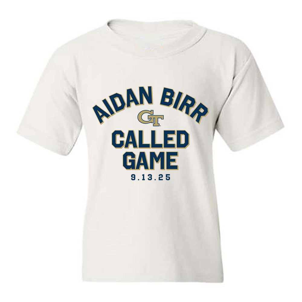 Georgia Tech - NCAA Football : Aidan Birr - CALLED GAME Youth T-Shirt-0