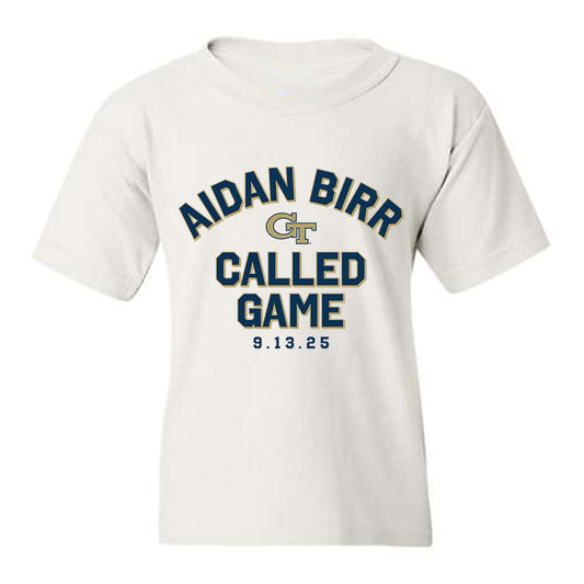 Georgia Tech - NCAA Football : Aidan Birr - CALLED GAME Youth T-Shirt-0