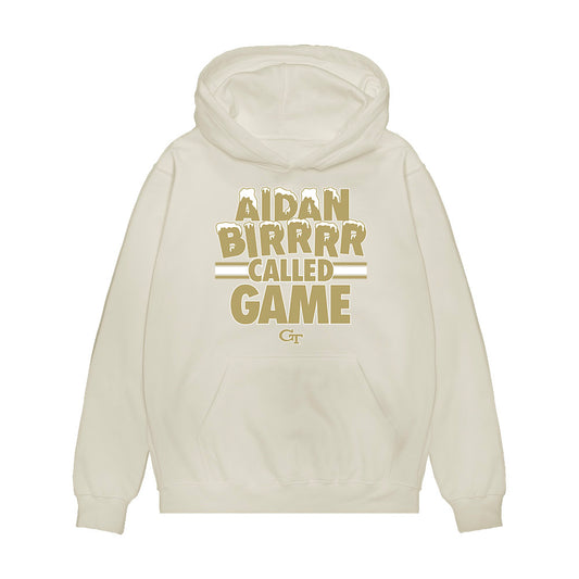 Georgia Tech - NCAA Football : Aidan Birr - BIRRRRR CALLED GAME Premium Hooded Sweatshirt-0