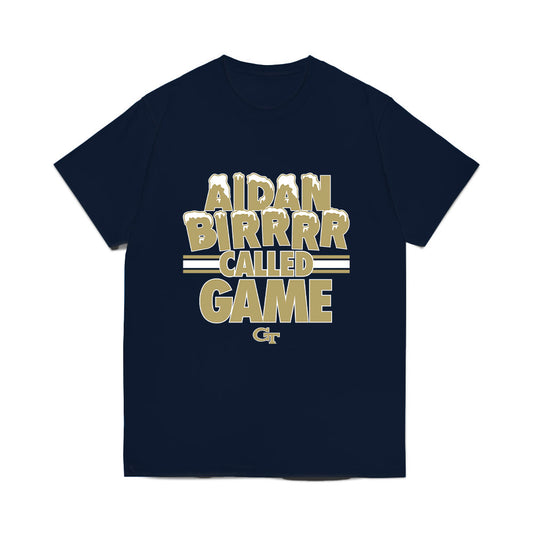Georgia Tech - NCAA Football : Aidan Birr - BIRRRRR CALLED GAME Comfort Colors T-Shirt-0
